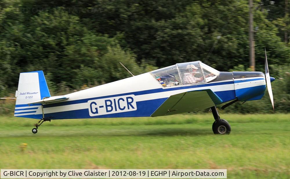 G-BICR, 1958 Jodel (Wassmer) D-120A Paris-Nice C/N 135, Ex: F-BIXR > G-BICR - Originally owned to and currently a Trustee of, Beehive Flying Group in September 1980.