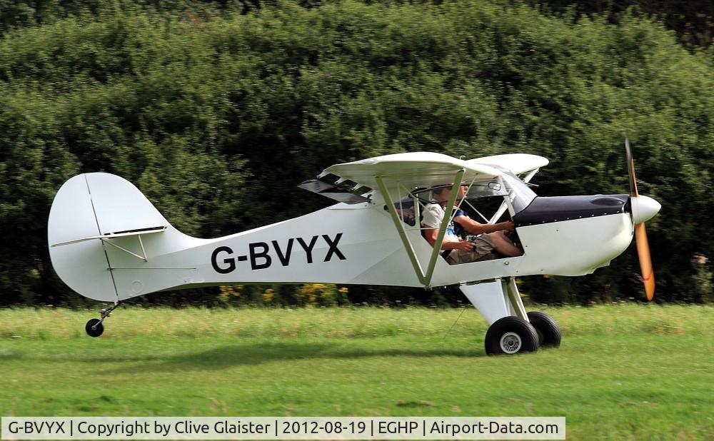 G-BVYX, 1996 Avid Speedwing Mark IV C/N PFA 189-12370, Has been in private hands since February 1995.