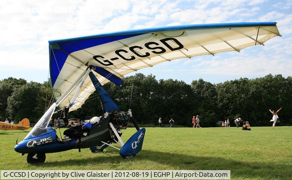 G-CCSD, 2004 Mainair Pegasus Quik C/N 8023, Has been in private hands since March 2004.