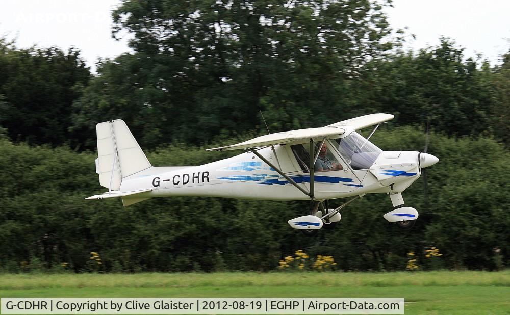 G-CDHR, 2005 Comco Ikarus C42 FB80 C/N 0502-6652, Originally in private hands in February 2005 and currently with, Airbourne Aviation Ltd since April 2007.