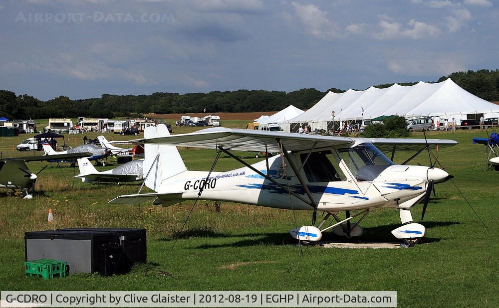 G-CDRO, 2005 Comco Ikarus C42 FB80 C/N 0507-6750, Originally in private hands in August 2005 and currently with, Airbourne Aviation Ltd since April 2007.