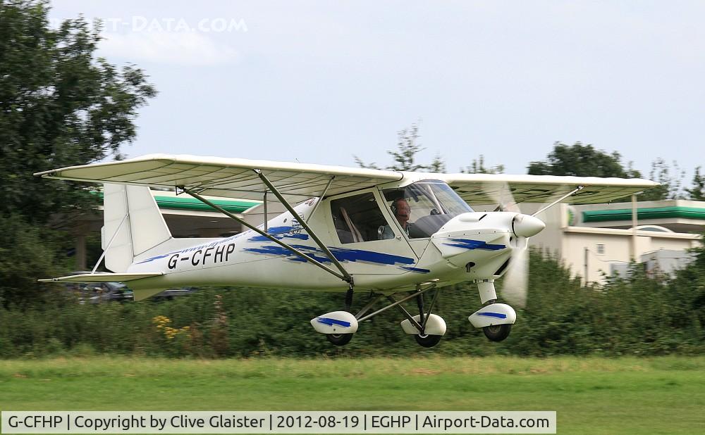 G-CFHP, 2008 Comco Ikarus C42 FB80 C/N 0805-6972, Originally owned to and currently with, Airbourne Aviation Ltd in July 2008.