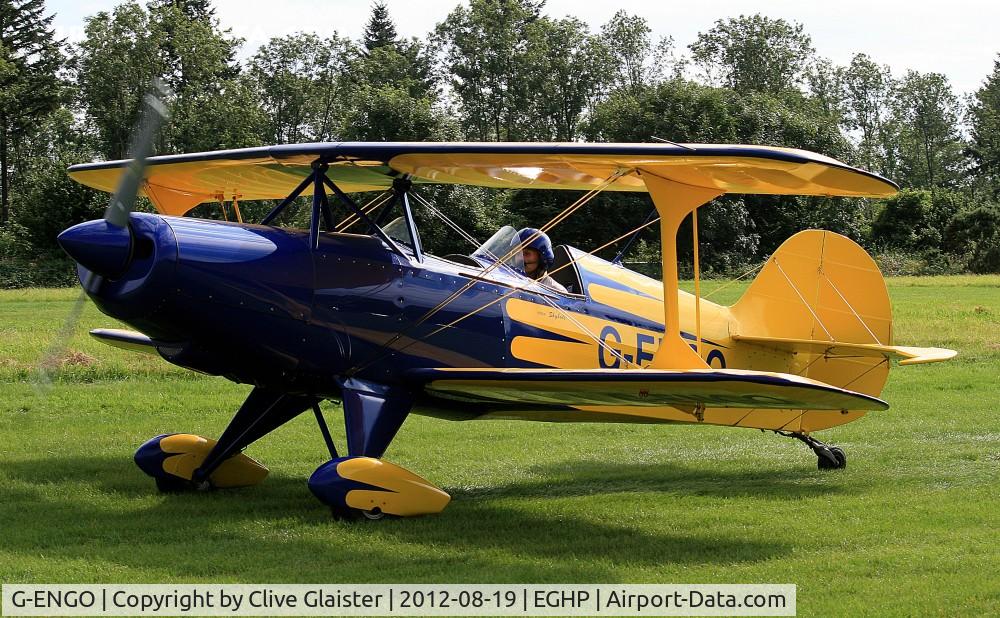 G-ENGO, 2005 Steen Skybolt C/N PFA 064-13429, Has been in private hands since November 2000.