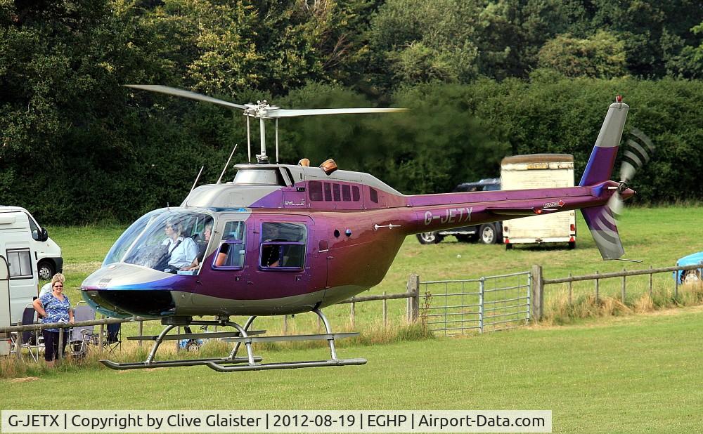 G-JETX, 1981 Bell 206B JetRanger III C/N 3208, Ex: N3898L > G-JETX - Originally owned to, Tripgate Ltd in February 1988 and currently with, Morgan Airborne LLP since March 2012.