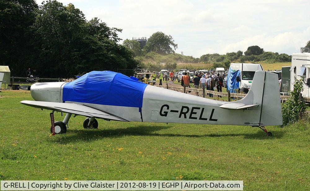G-RELL, 1967 Rollason Druine D-62B Condor C/N RAE/619, Ex: G-AVDW > G-OPJH > G-RELL - Originally owned to, Rollason Aircraft & Engines Ltd in January 1967 as G-AVDW and currently in private hands since August 2007 as G-RELL.