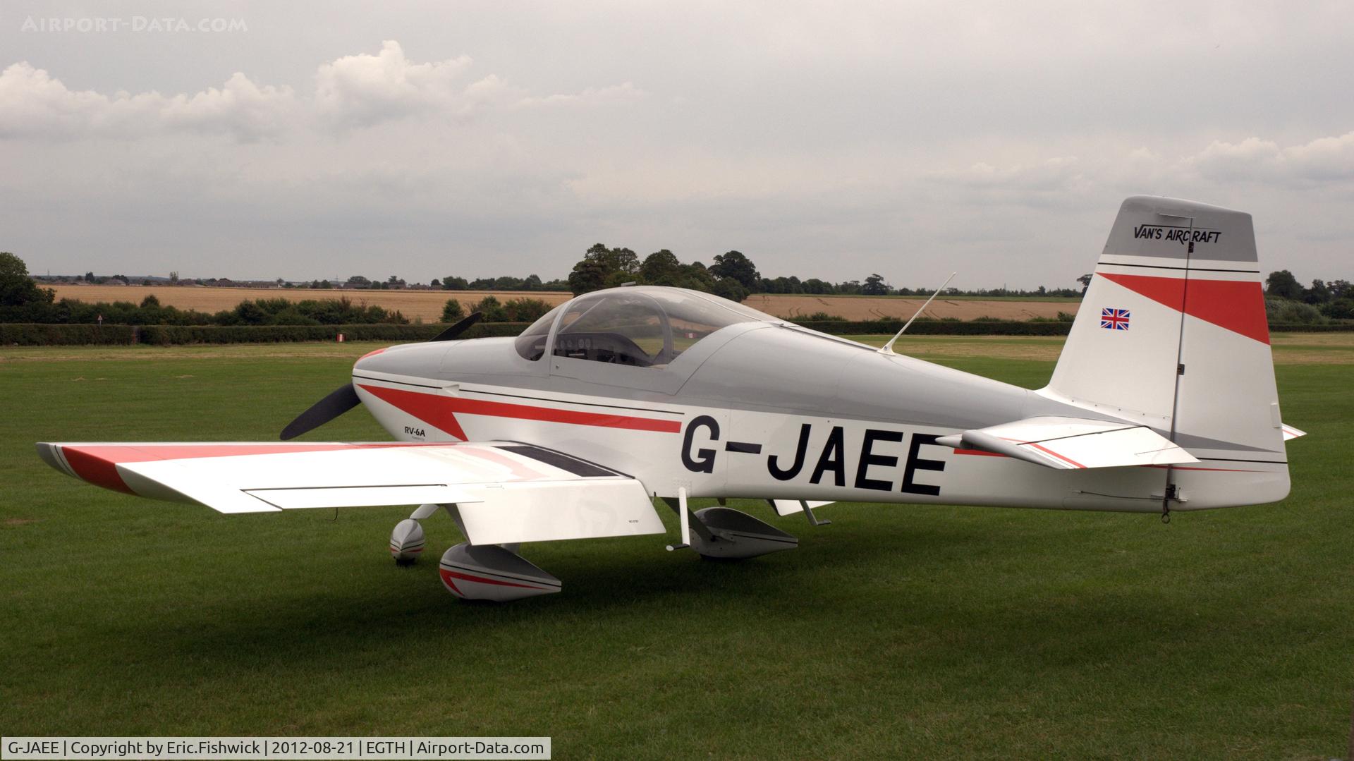 G-JAEE, 2002 Vans RV-6A C/N PFA 181A-13571, 1. G-JAEE at Shuttleworth (Old Warden) Aerodrome.