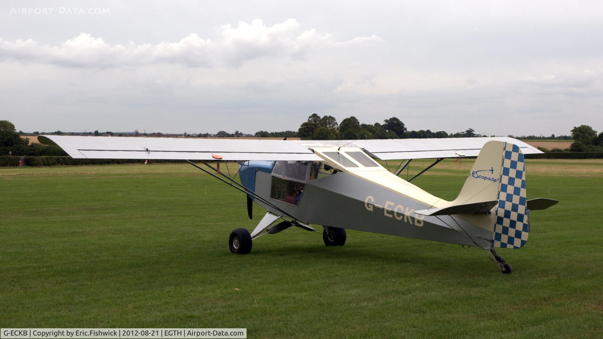 G-ECKB, 2007 Escapade 912(2) C/N BMAA/HB/533, 1. G-ECKB Reality Escapade at Shuttleworth (Old Warden) Aerodrome.