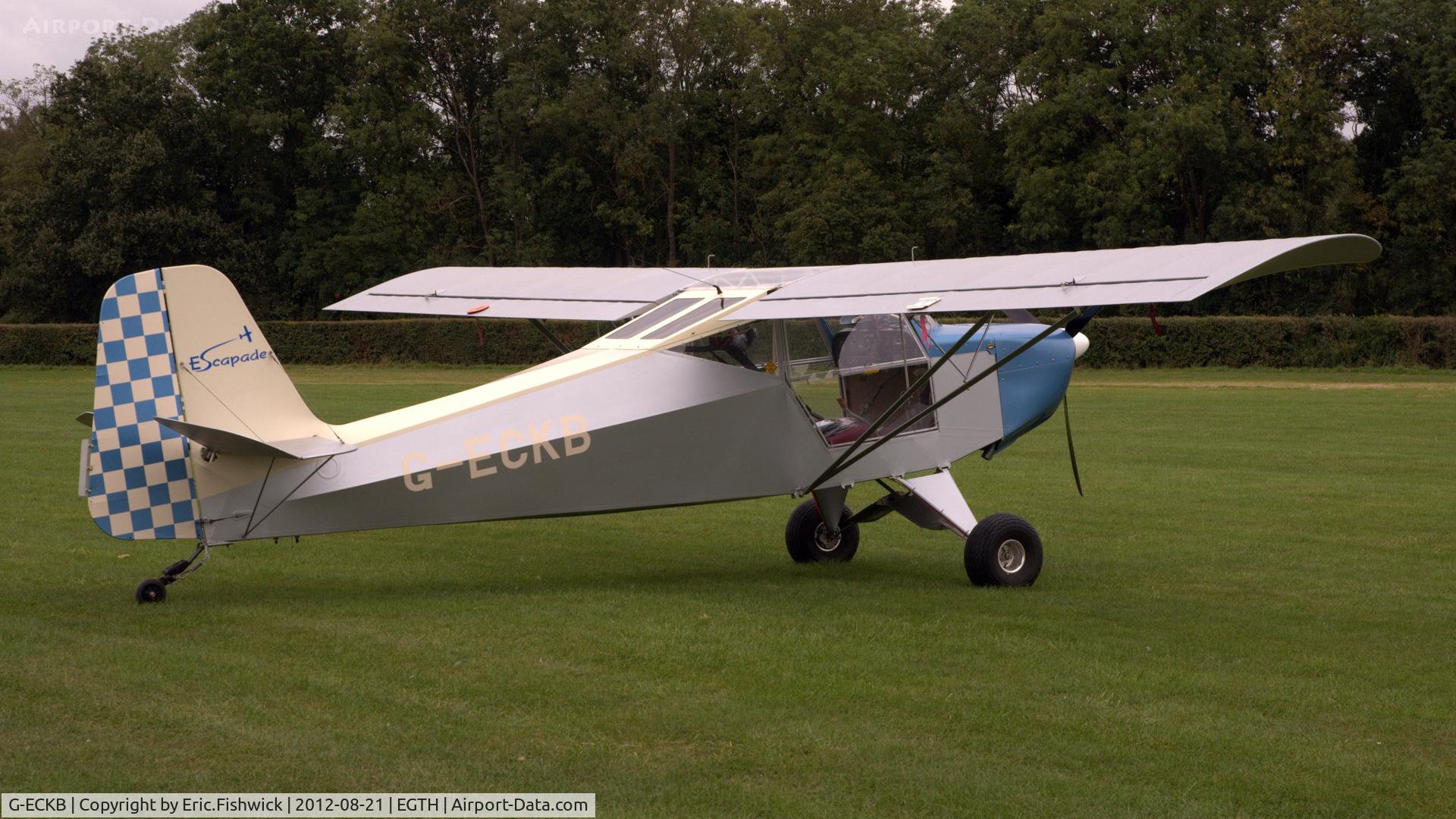 G-ECKB, 2007 Escapade 912(2) C/N BMAA/HB/533, 2. G-ECKB - Reality Escapade at Shuttleworth (Old Warden) Aerodrome.