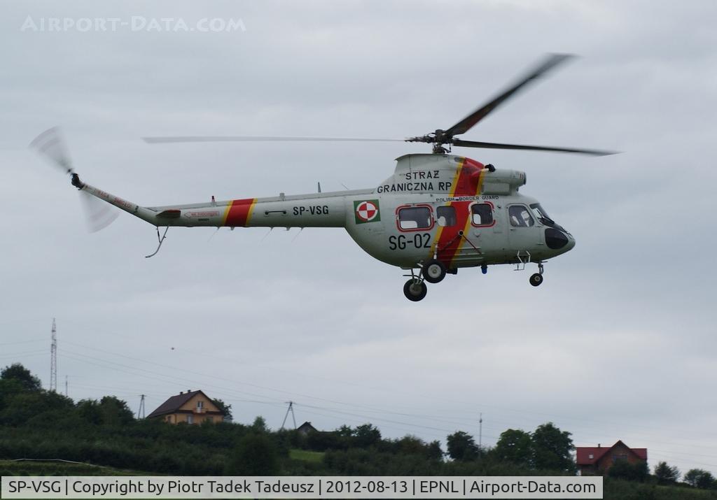 SP-VSG, PZL-Swidnik Kania C/N 900304, Polish Border Guard