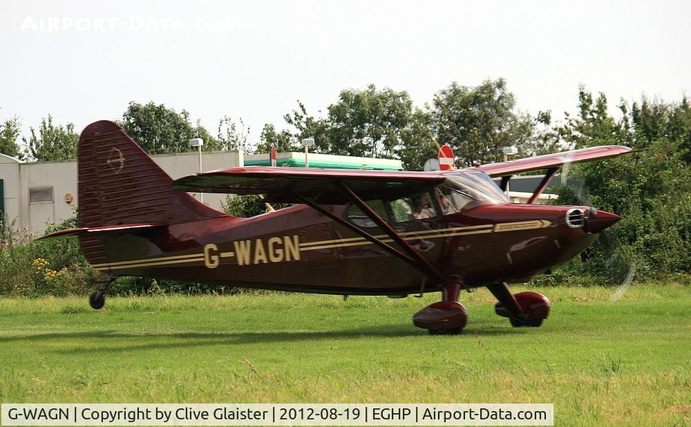 G-WAGN, 1948 Stinson 108-3 Voyager C/N 108-4216, Ex: NC6216M > N6216M > G-WAGN - Originally owned to and currently in private hands since in 2005.