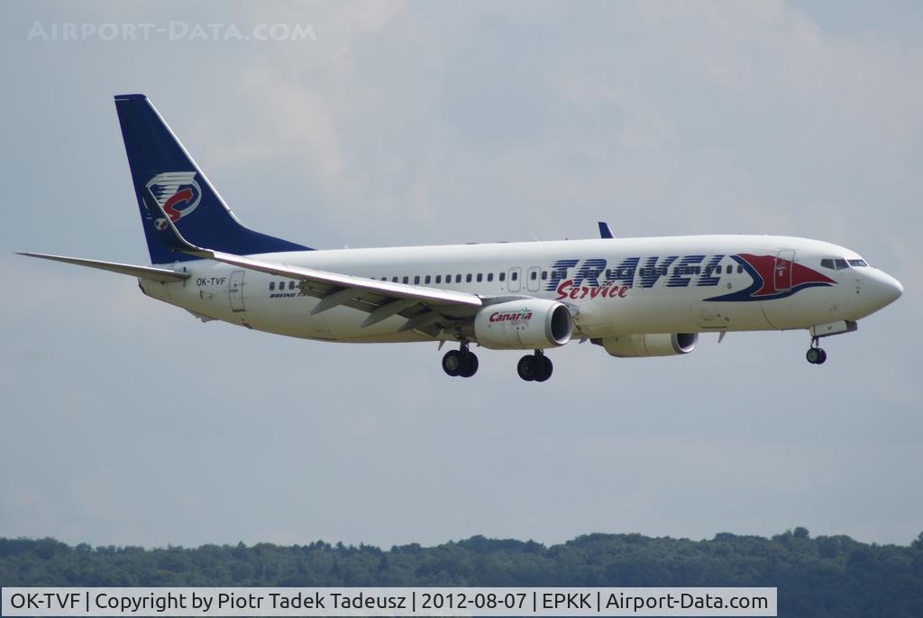 OK-TVF, 2005 Boeing 737-8FH C/N 29669, Krakow