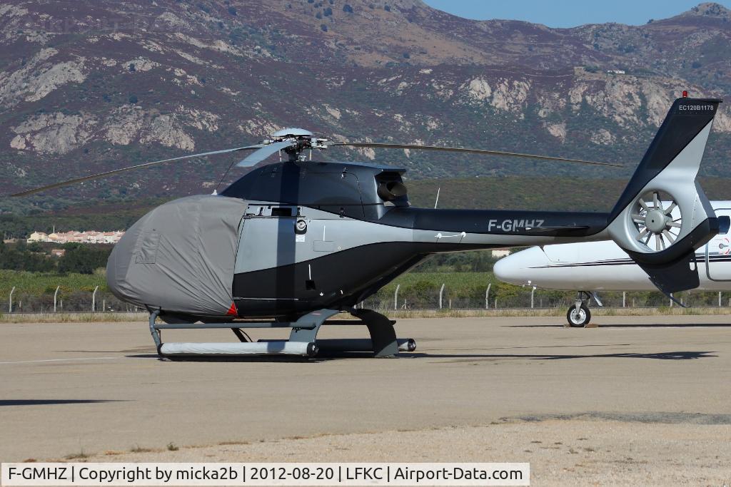 F-GMHZ, 2001 Eurocopter EC-120B Colibri C/N 1178, Parked.