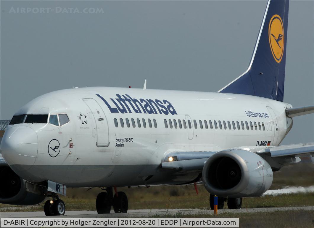 D-ABIR, 1991 Boeing 737-530 C/N 24941, Rolling via taxiway W1 to holding point 08L...