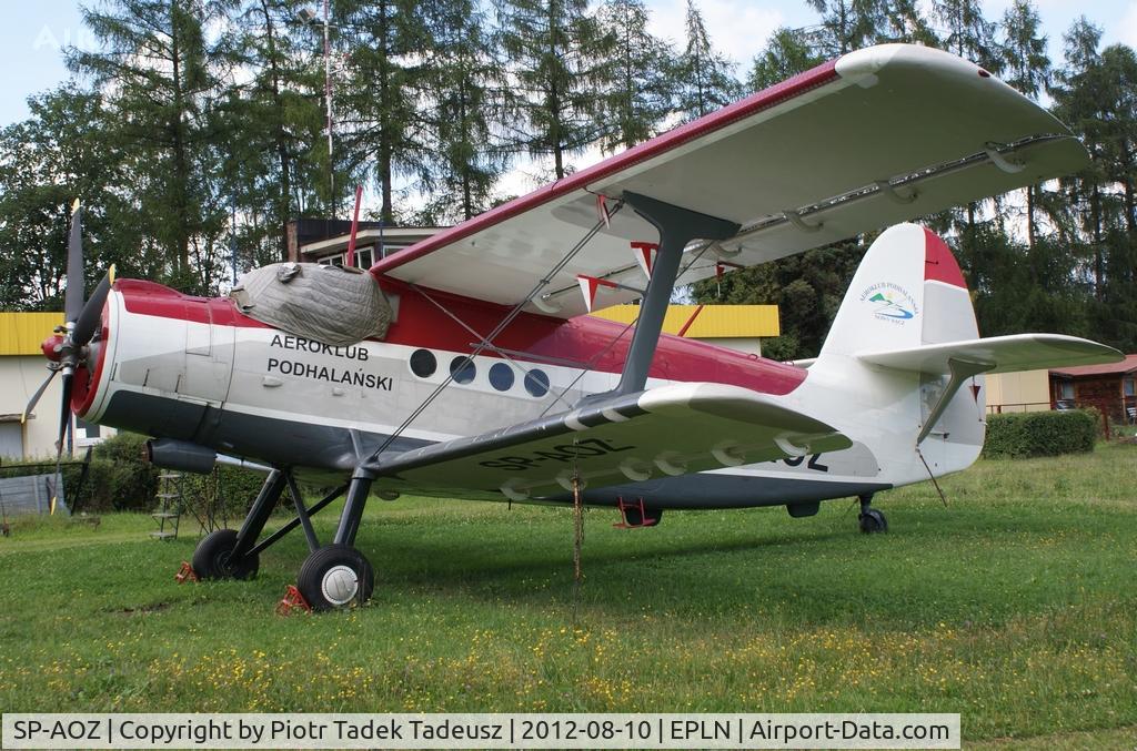 SP-AOZ, Antonov An 2P C/N 1G117-70, Lososina Airfield