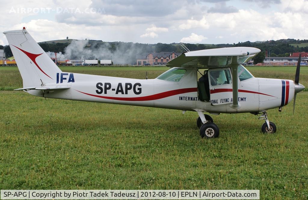 SP-APG, Cessna A152 Aerobat Aerobat C/N A15283499, Lososina