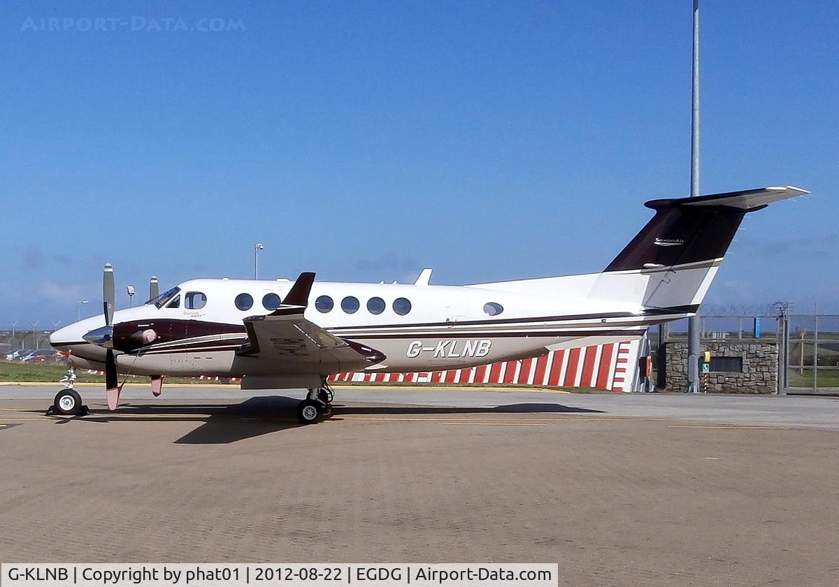 G-KLNB, 2009 Beech Super King Air 350 C/N FL-631, AT EGHQ