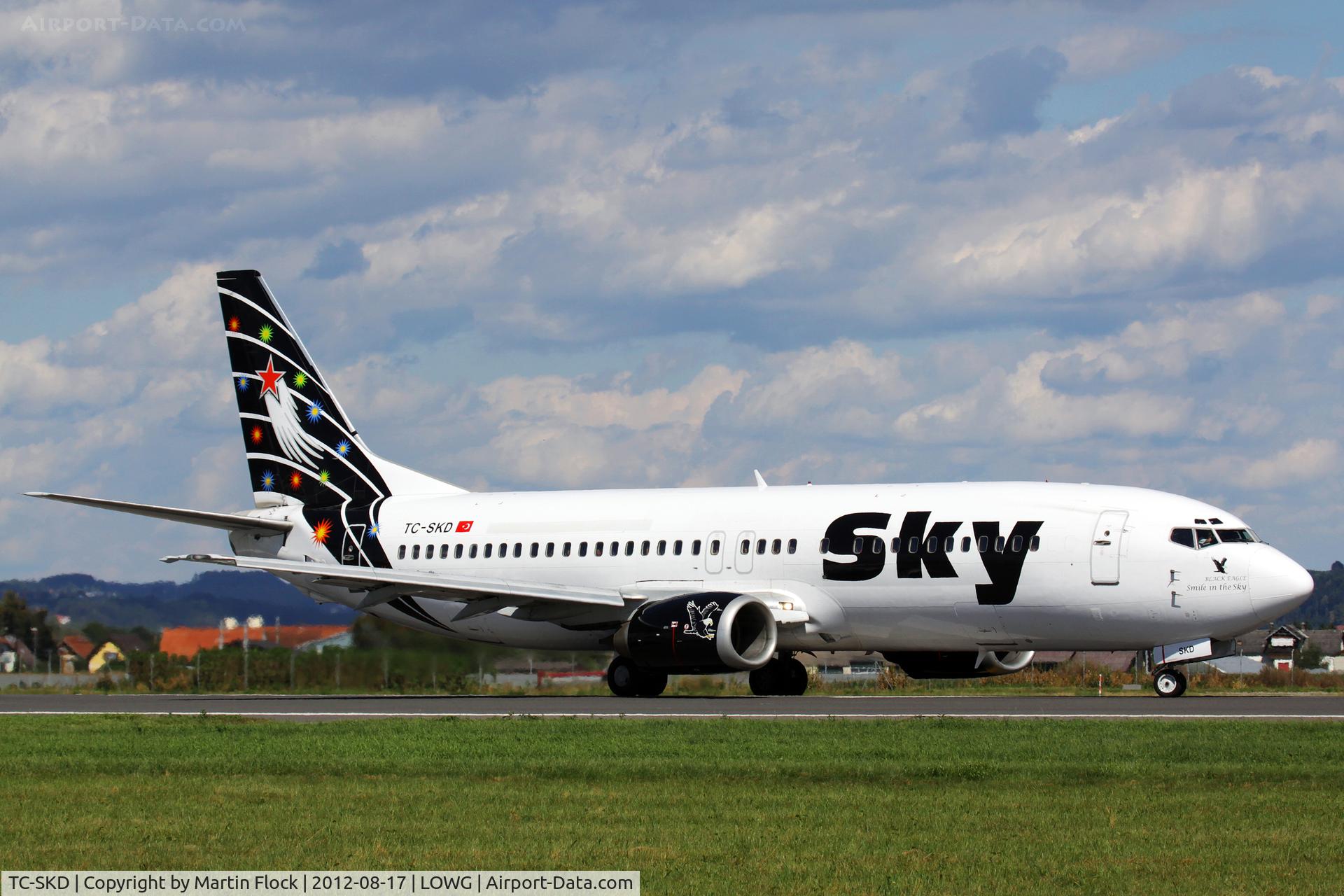 TC-SKD, 1992 Boeing 737-4Q8 C/N 25372, .....