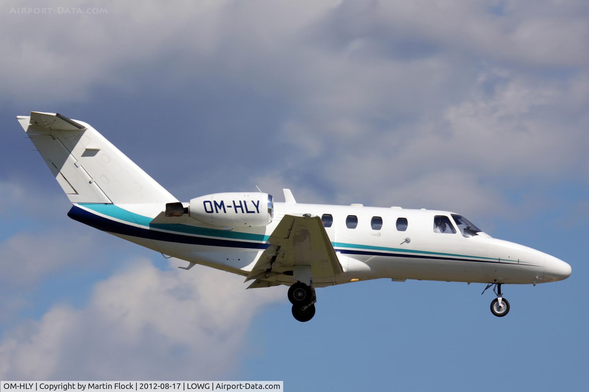 OM-HLY, 2000 Cessna 525 CitationJet CJ1 C/N 525-0393, .....