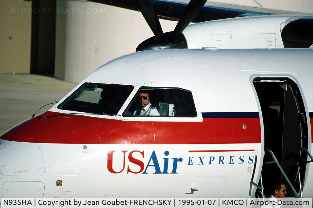 N935HA, De Havilland Canada DHC-8-102 Dash 8 C/N 142, US AIR EXPRESS