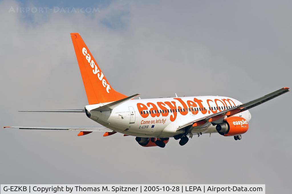 G-EZKB, 2003 Boeing 737-73V C/N 32423, EasyJet Airlines G-EZKB