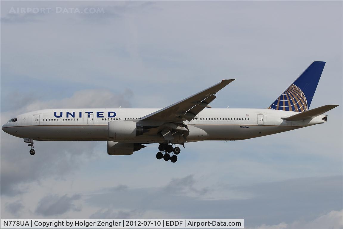 N778UA, 1996 Boeing 777-222 C/N 26940, An aircraft full of jetlaged people.......