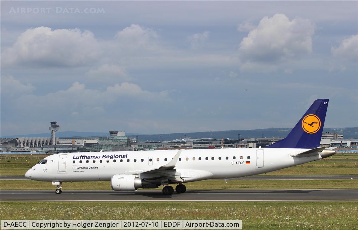 D-AECC, 2009 Embraer 190LR (ERJ-190-100LR) C/N 19000333, This aircraft is named after Martin Luther´s place of birth and death 