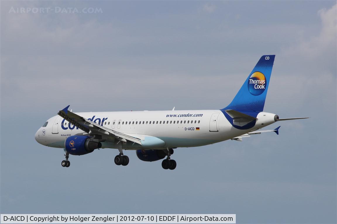 D-AICD, 1998 Airbus A320-212 C/N 0884, From mediterranean beaches straight to rwy 25L is coming....