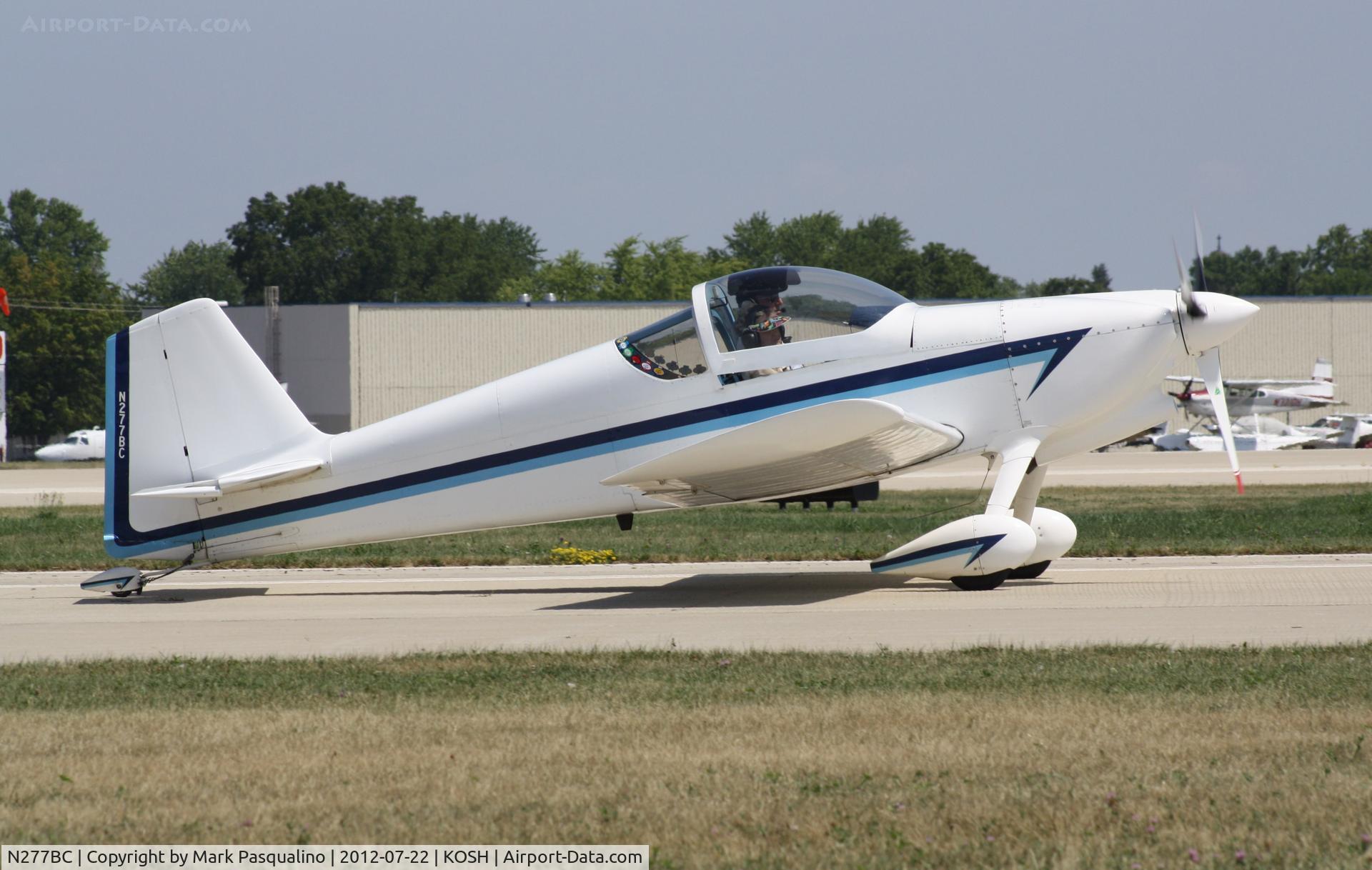 N277BC, 1989 Vans RV-6 C/N 20077, Vans RV-6