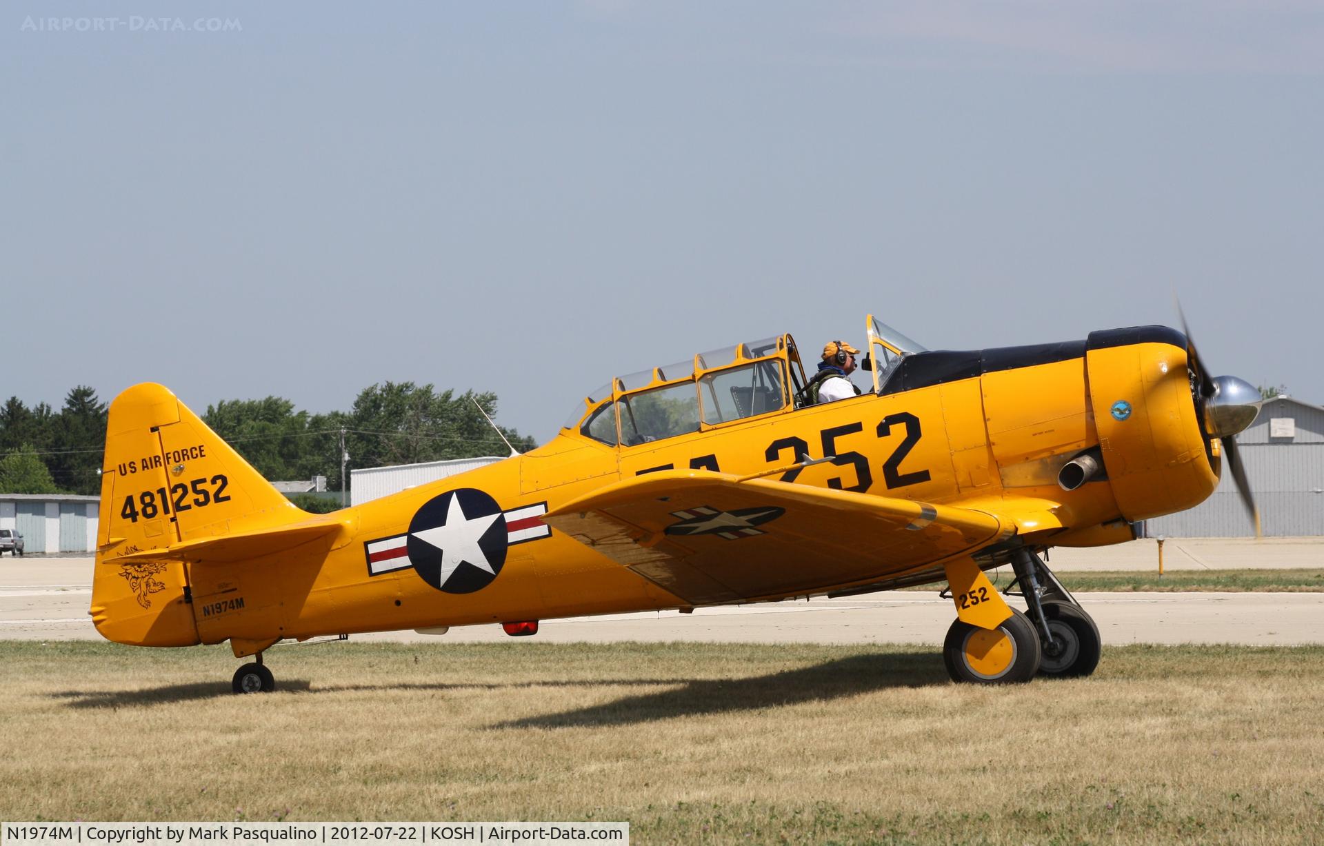 N1974M, North American AT-6D C/N 44-81252, North American AT-6D