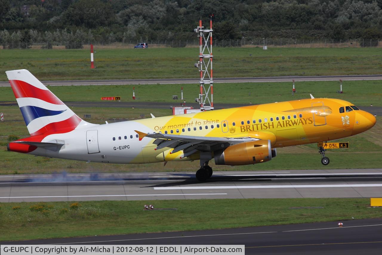 G-EUPC, 1999 Airbus A319-131 C/N 1118, British Airways, Airbus A319-131, CN: 1118