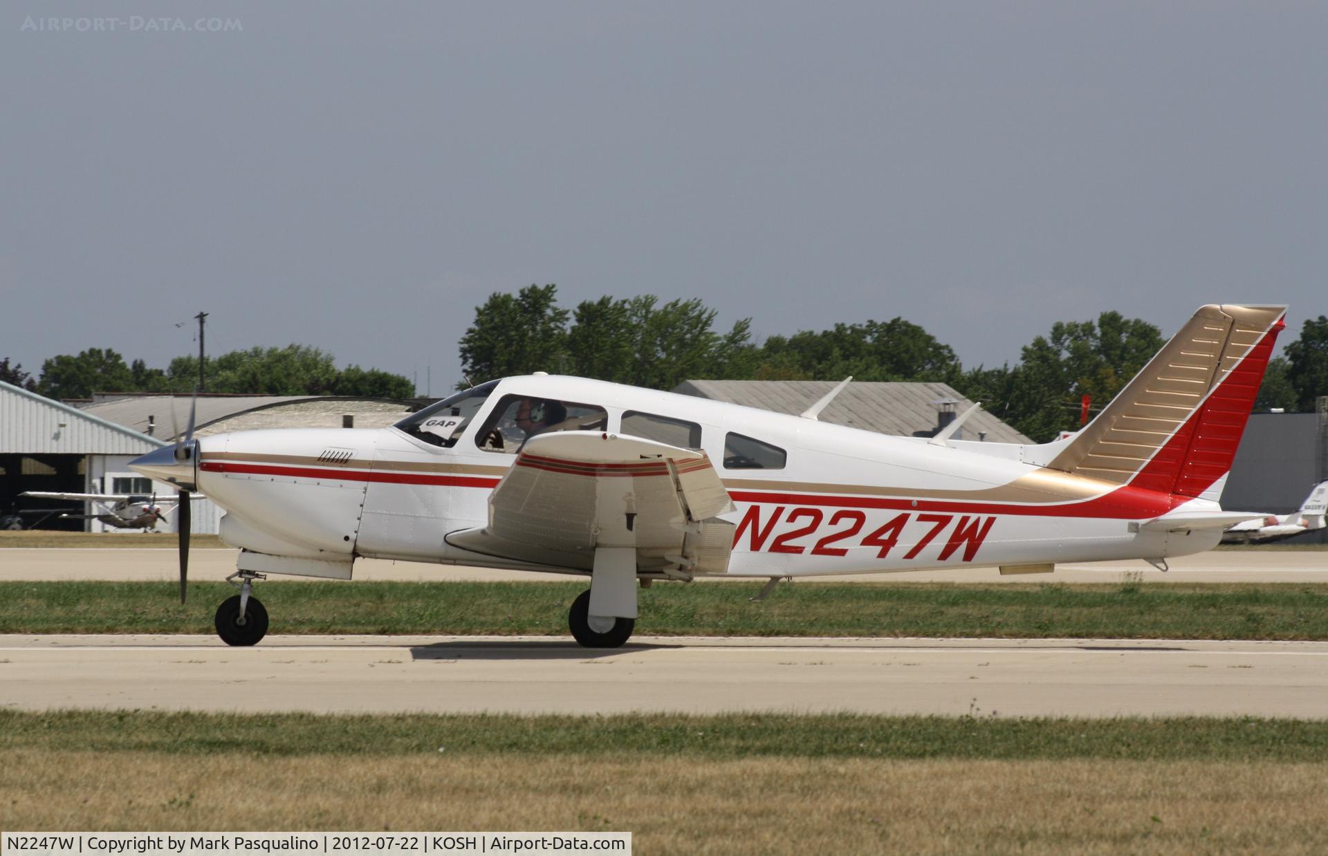 N2247W, Piper PA-28R-201T Cherokee Arrow III C/N 28R-7703159, Piper PA-28R-201T