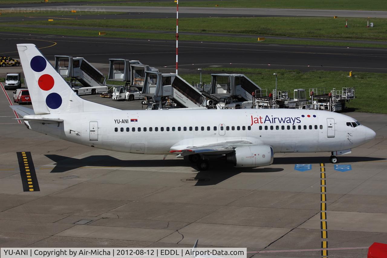 YU-ANI, 1985 Boeing 737-3H9 C/N 23416, JAT Airways, Boeing 737-3H9, CN: 23416/1175