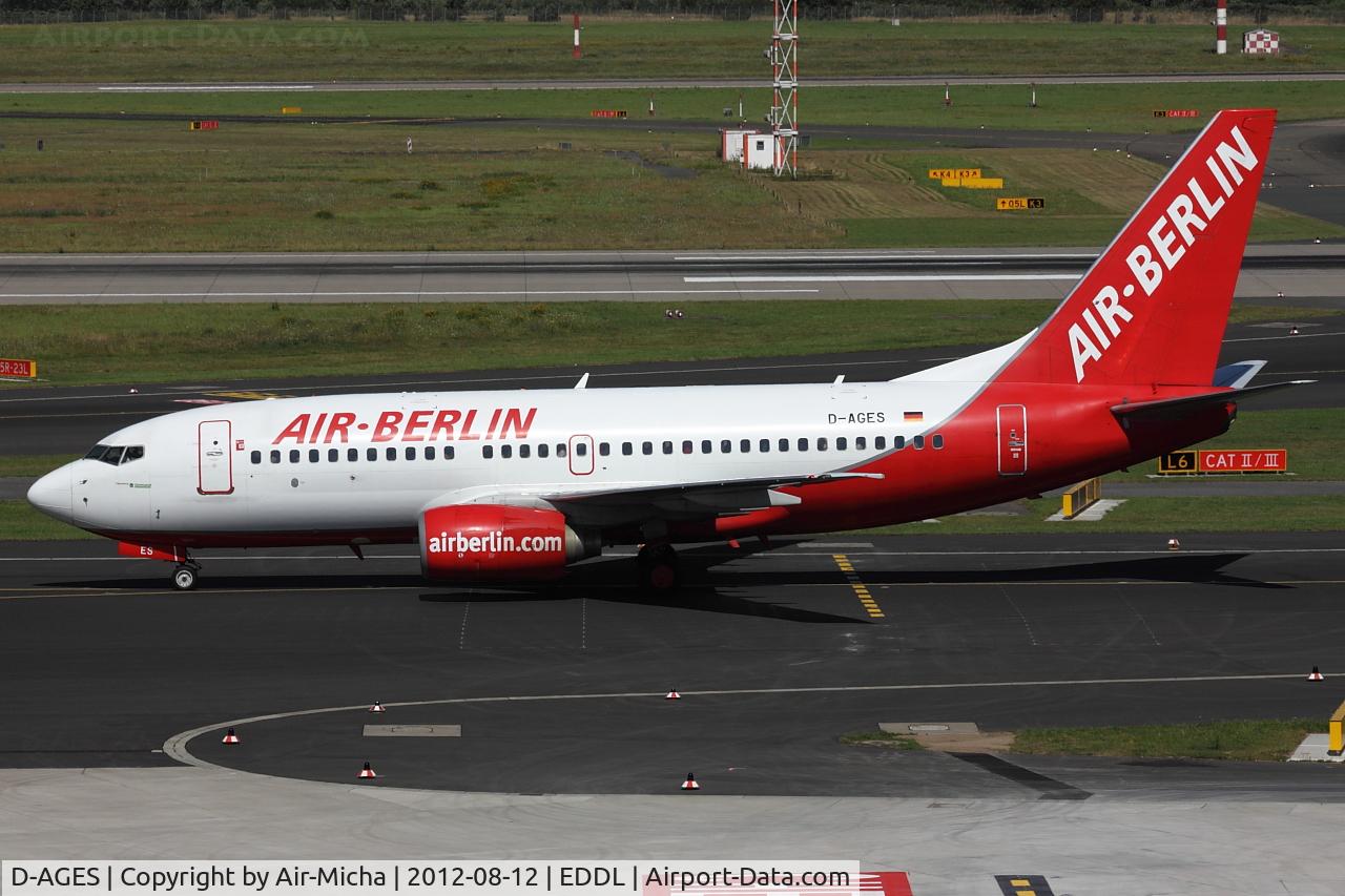 D-AGES, 1998 Boeing 737-75B C/N 28108, Air Berlin, Boeing 737-75B, CN: 28108/0028