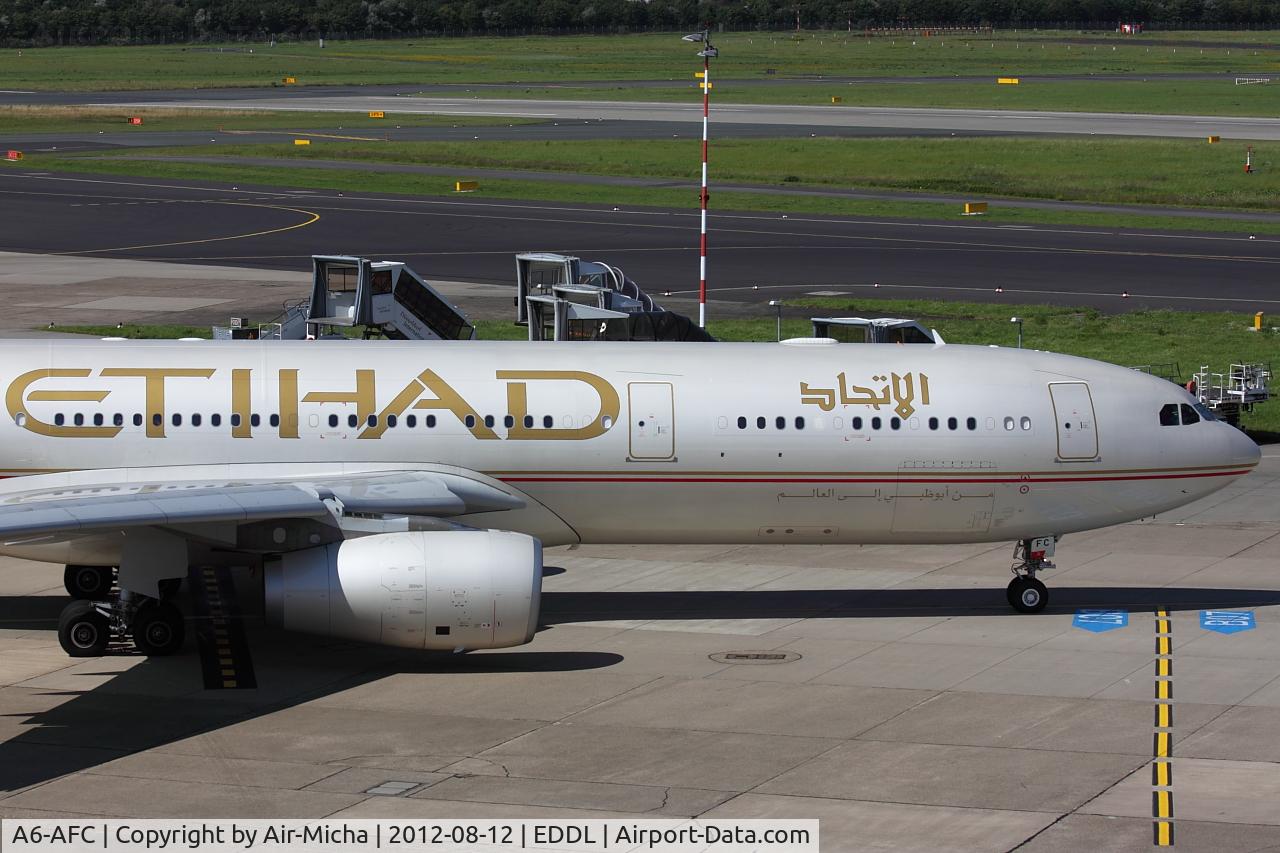 A6-AFC, 2010 Airbus A330-343X C/N 1167, Etihad Airways, Airbus A330-343X, CN: 1167