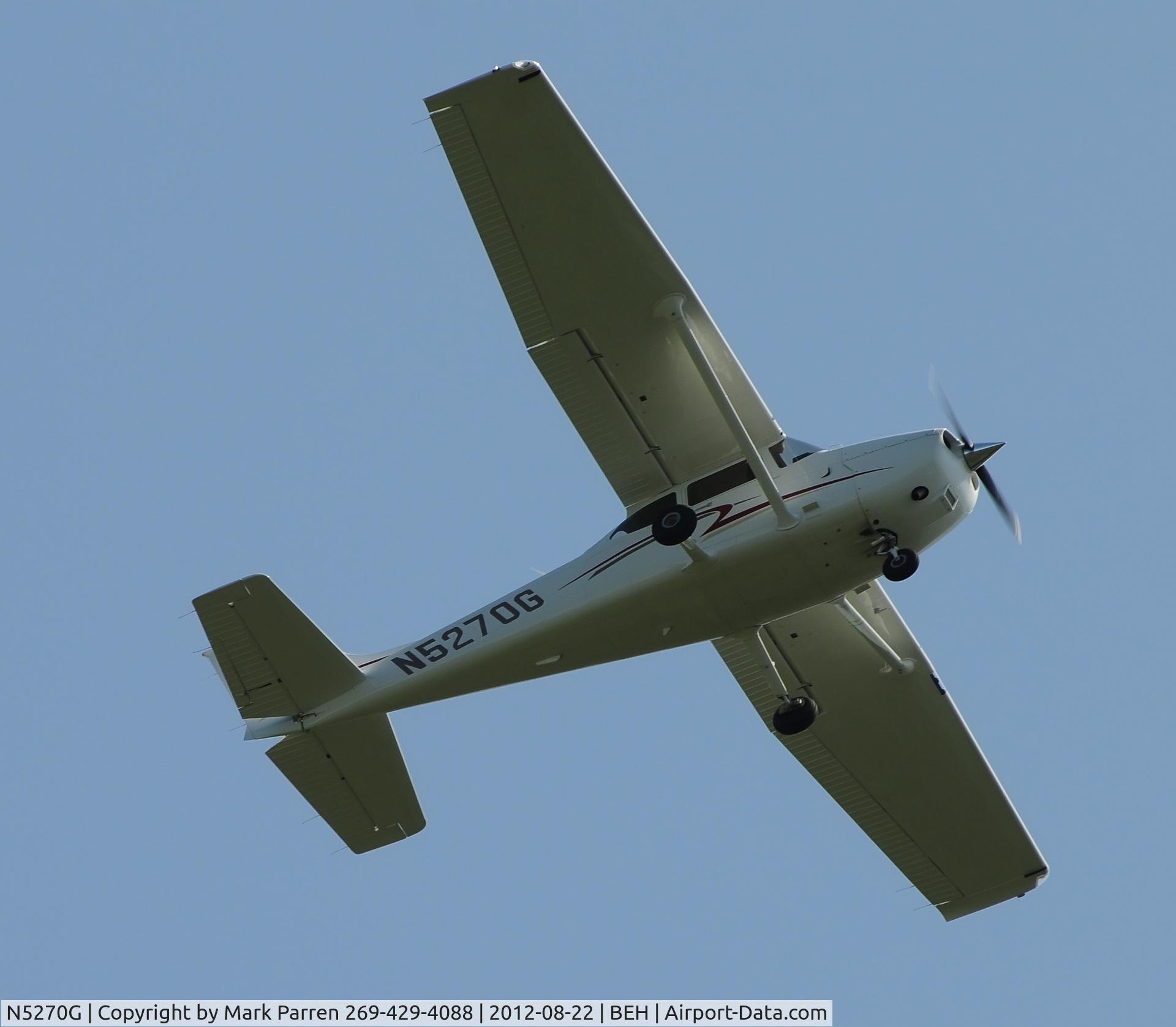 N5270G, Cessna 172S C/N 172S11003, Just took off from Benton Harbor, Michigan