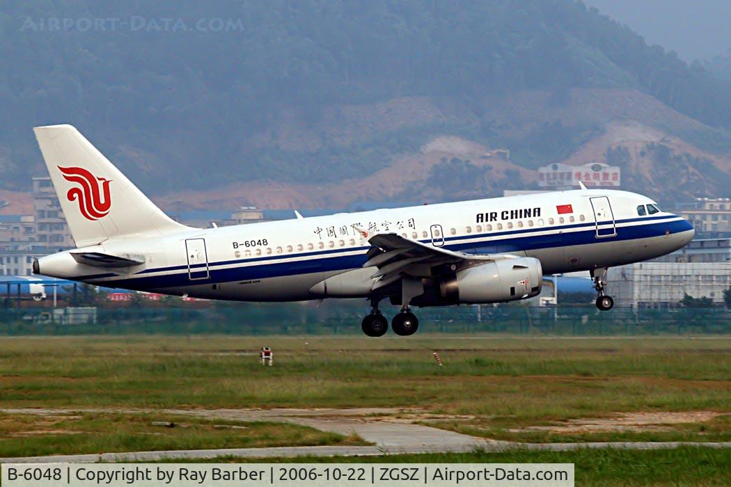 B-6048, 2005 Airbus A319-131 C/N 2559, Airbus A319-115 [2559] (Air China) Shenzhen-Baoan~B 22/10/2006