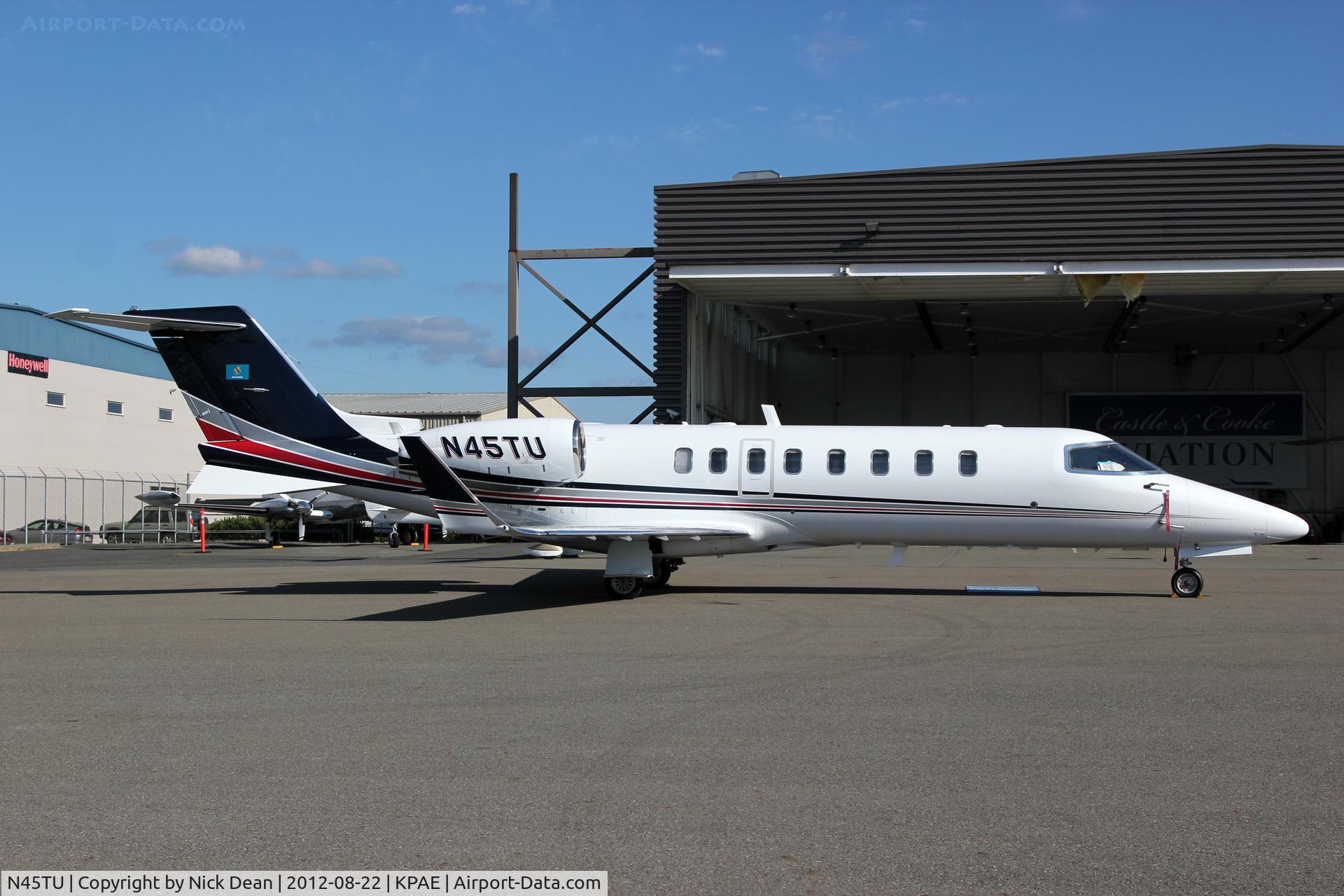 N45TU, 2000 Learjet 45 C/N 120, KPAE/PAE