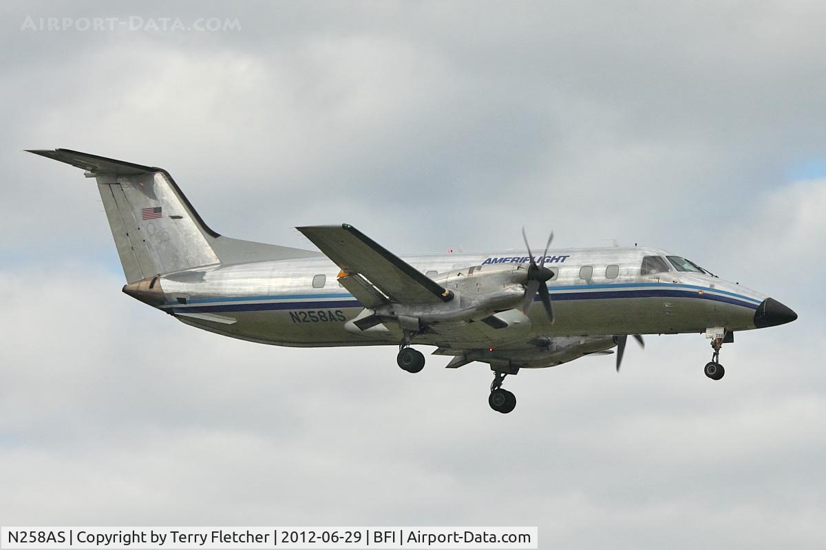 N258AS, 1989 Embraer EMB-120ER Brasilia C/N 120.131, 1989 Embraer EMB-120ER, c/n: 120.131 at BFI
