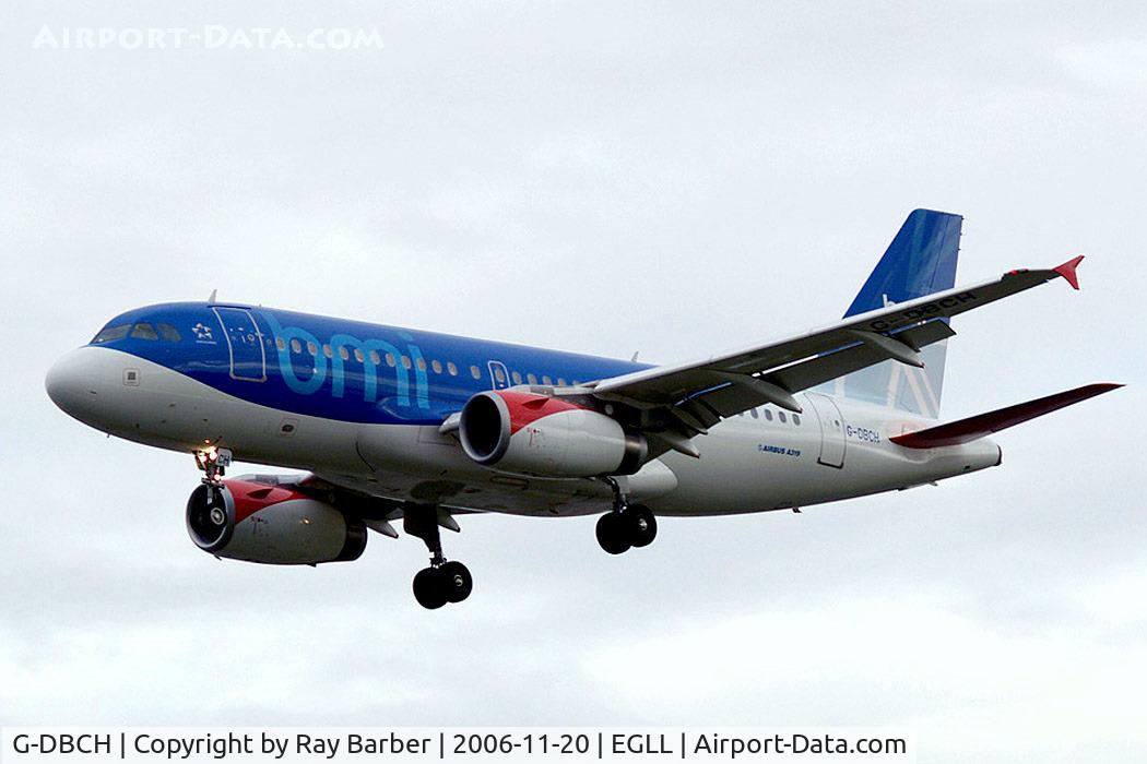 G-DBCH, 2006 Airbus A319-131 C/N 2697, Airbus A319-131 [2697] (bmi British Midland) Heathrow~G 20/11/2006