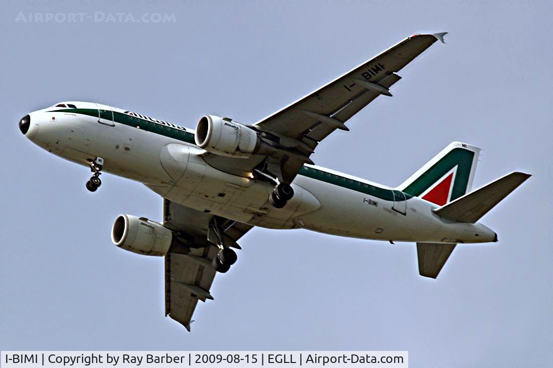I-BIMI, 2002 Airbus A319-112 C/N 1745, Airbus A319-112 [1745] (Alitalia) Home~G 15/08/2009