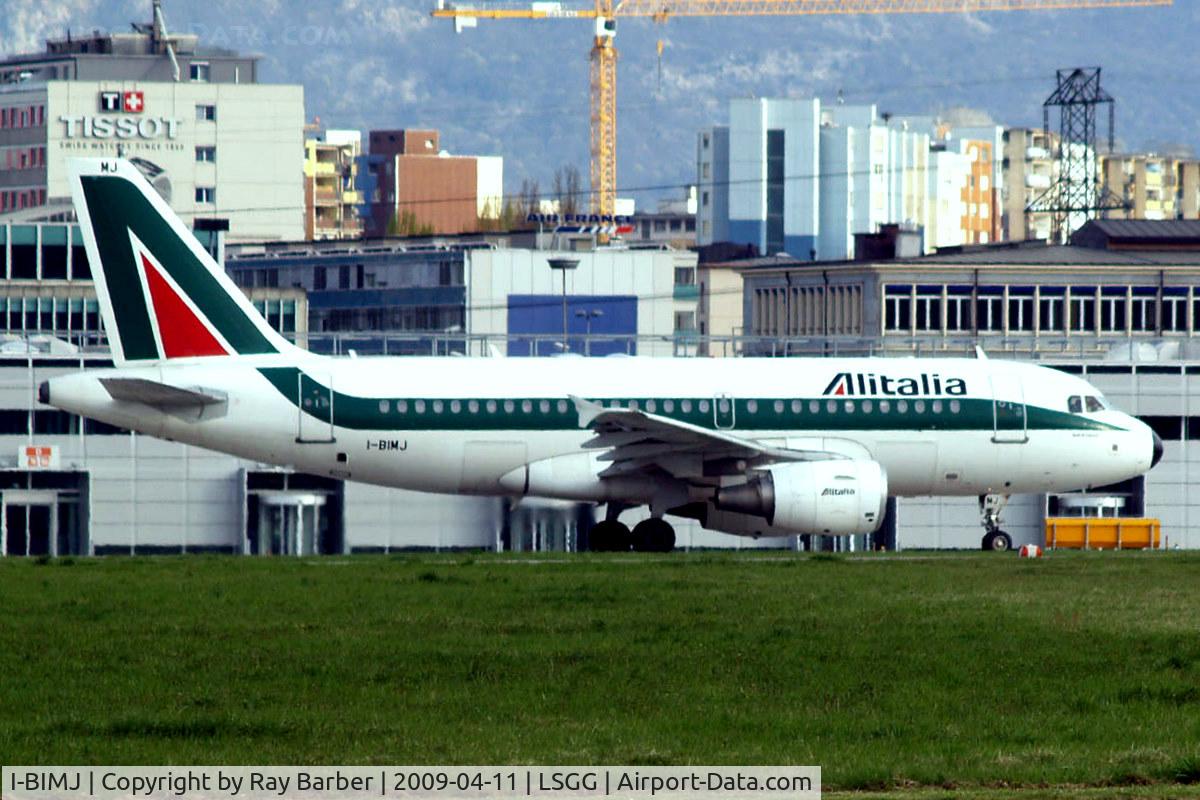 I-BIMJ, 2002 Airbus A319-112 C/N 1779, Airbus A319-112 [1779] (Alitalia) Geneva~HB 11/04/2009.