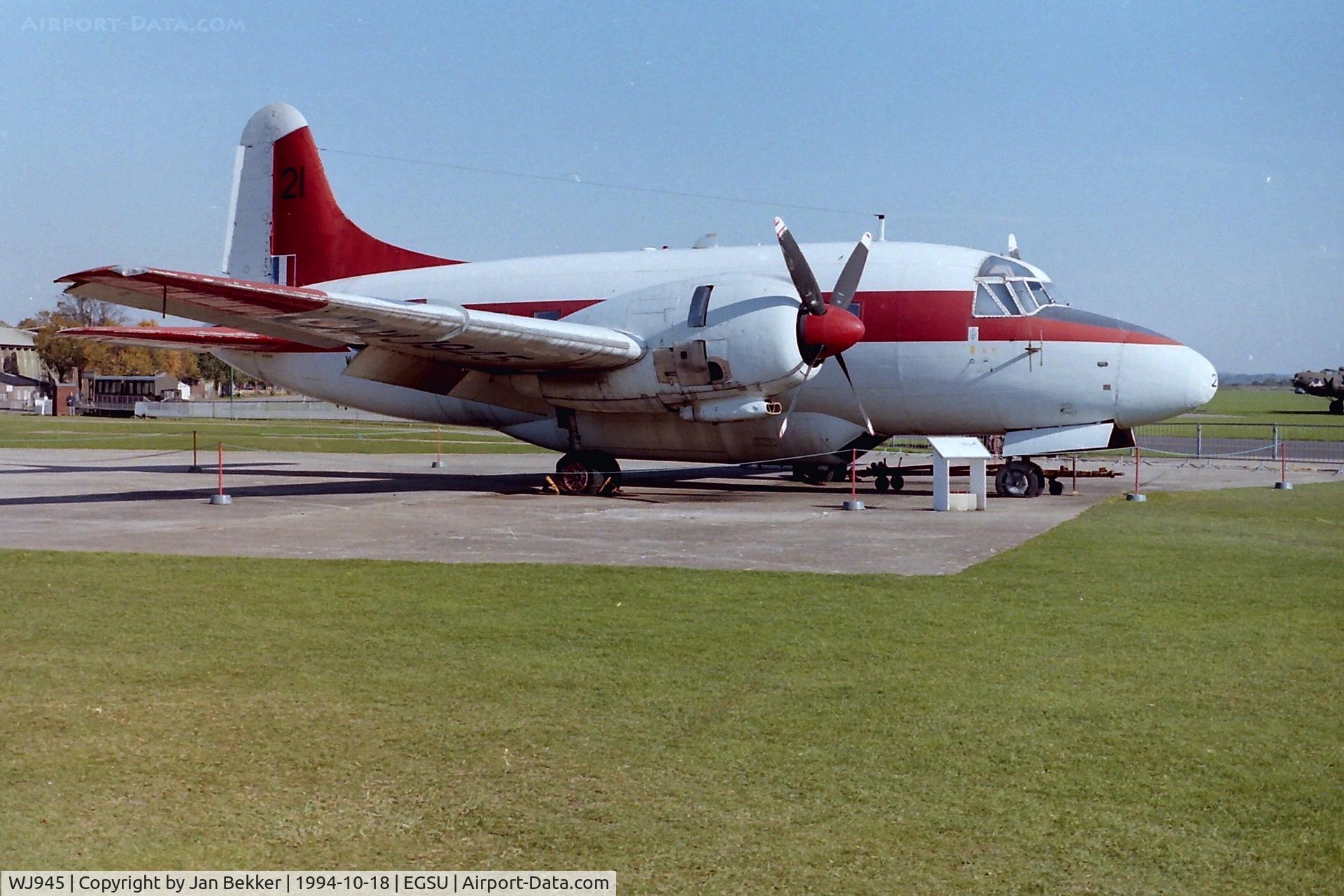 WJ945, 1953 Vickers Varsity T.1 C/N 619, Duxford