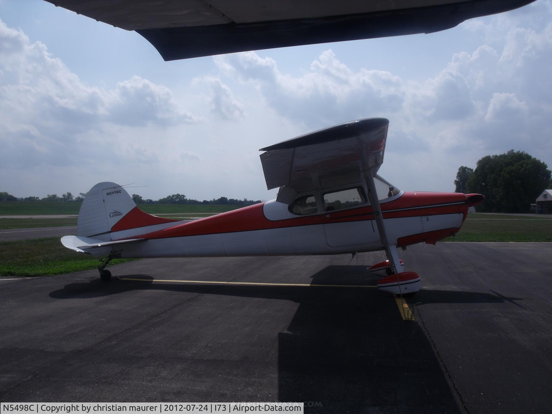 N5498C, Cessna 170A C/N 19602, cessna 170