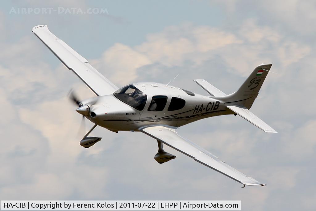 HA-CIB, 2008 Cirrus SR22 G3 GTS Turbo C/N 2759, Pécs