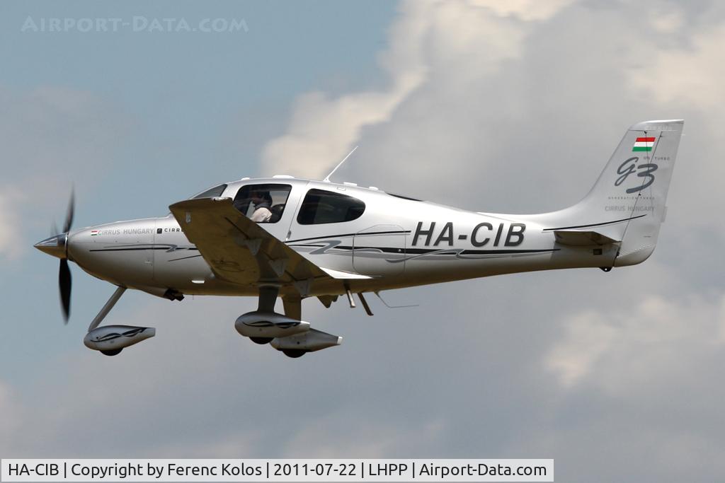 HA-CIB, 2008 Cirrus SR22 G3 GTS Turbo C/N 2759, Pécs