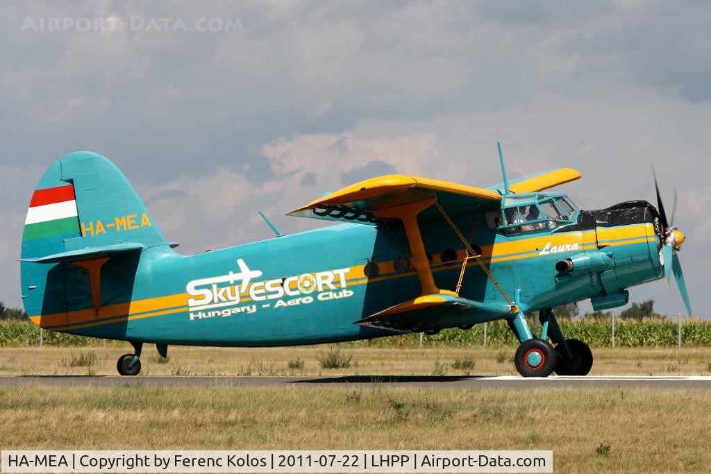 HA-MEA, 1979 PZL-Mielec An-2R C/N 1G186-07, Pécs