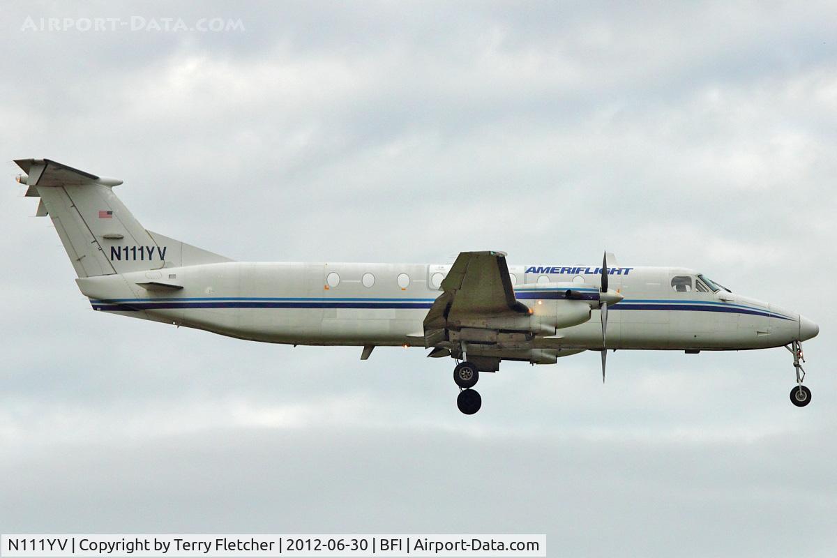 N111YV, 1990 Beech 1900C C/N UC-111, 1990 Beech 1900C, c/n: UC-111 at BFI