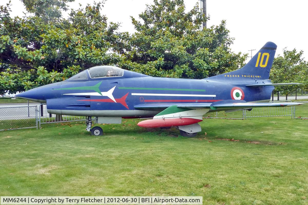 MM6244, Fiat G-91PAN C/N 10, Fiat G-91PAN, c/n: 10 at Museum of Flight