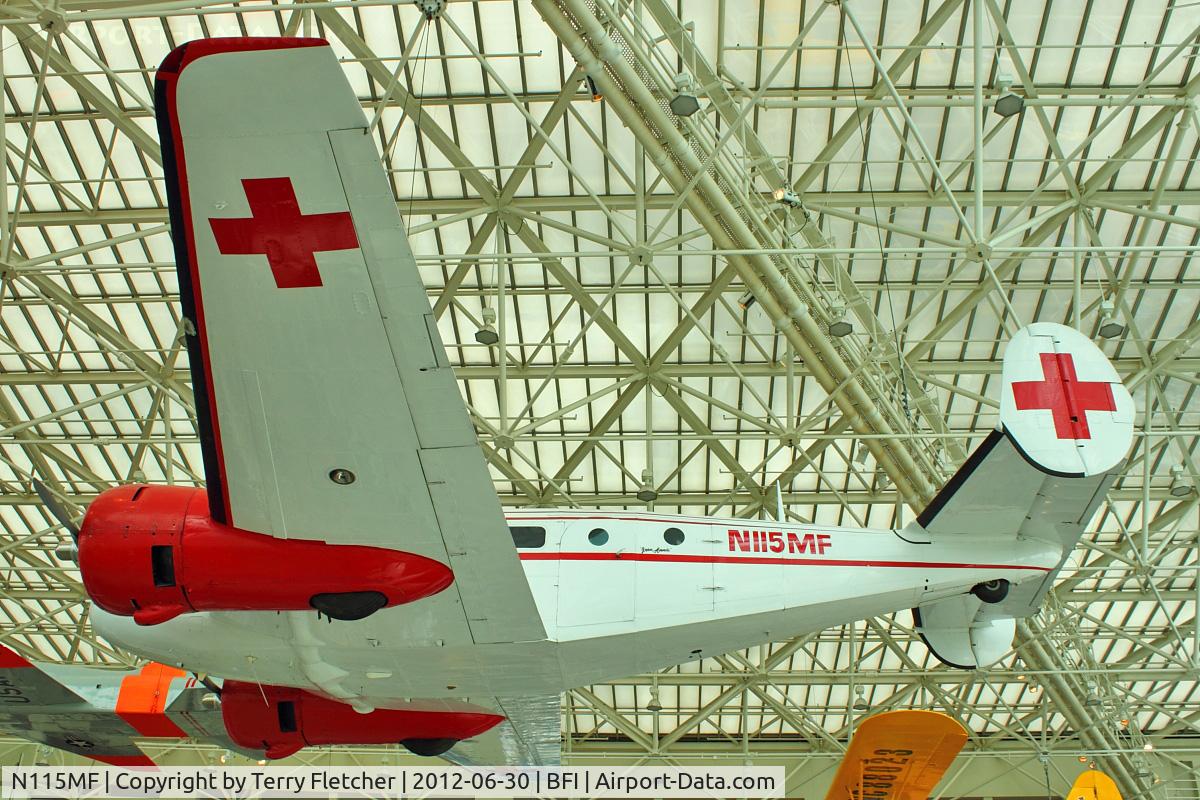 N115MF, 1951 Beech C-45H Expeditor C/N AF-253, Beech C-54G, c/n: AF-253 ex USAF 51-11696 at Museum of Flight