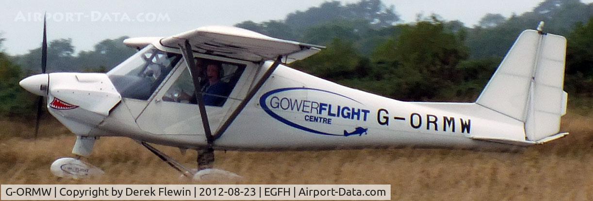 G-ORMW, 2005 Comco Ikarus C42 FB100 C/N 0501-6653, Seen at EGFH.